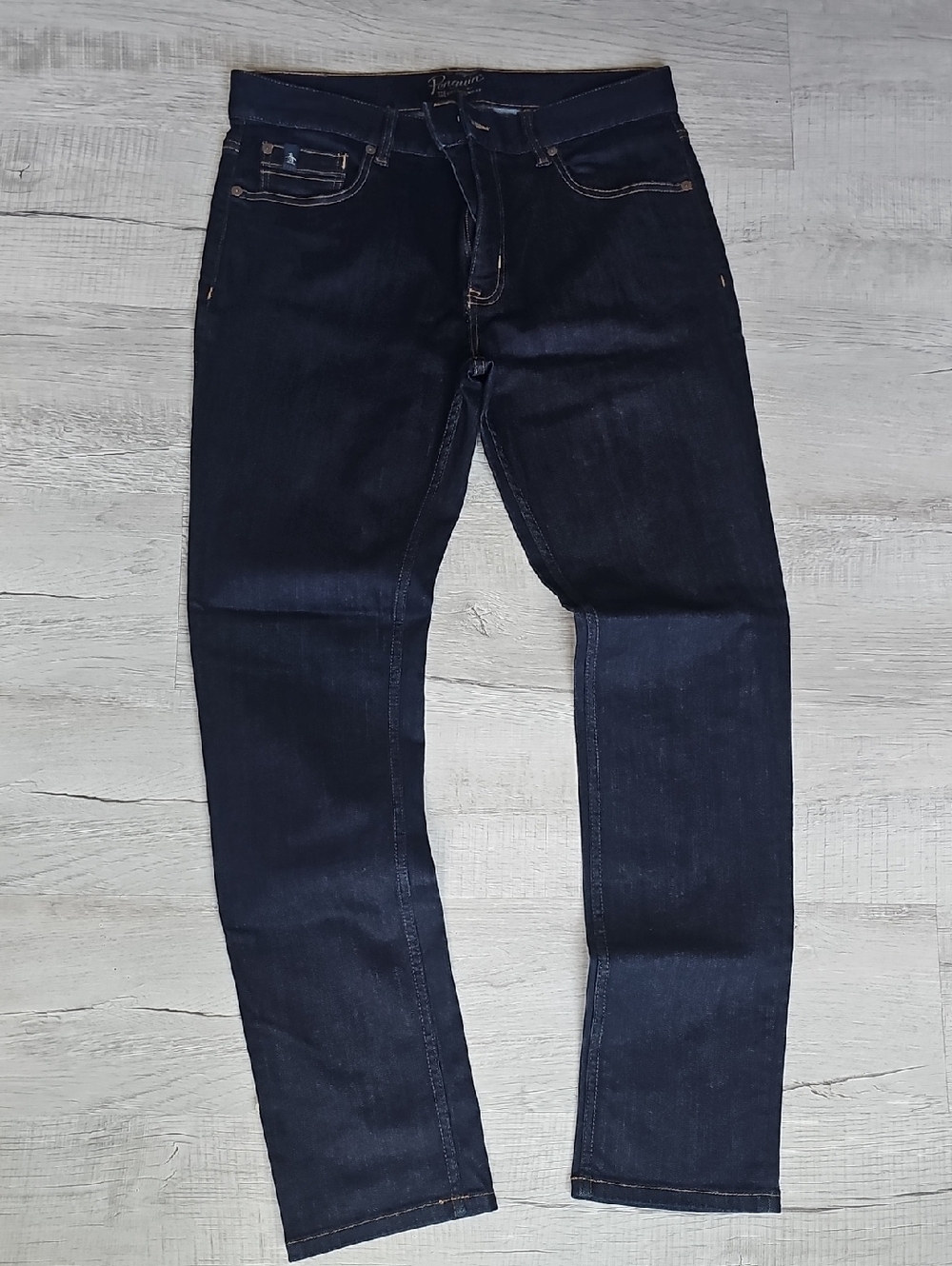 Pepe Jeans Men's Slim Straight Dark Indigo Jeans